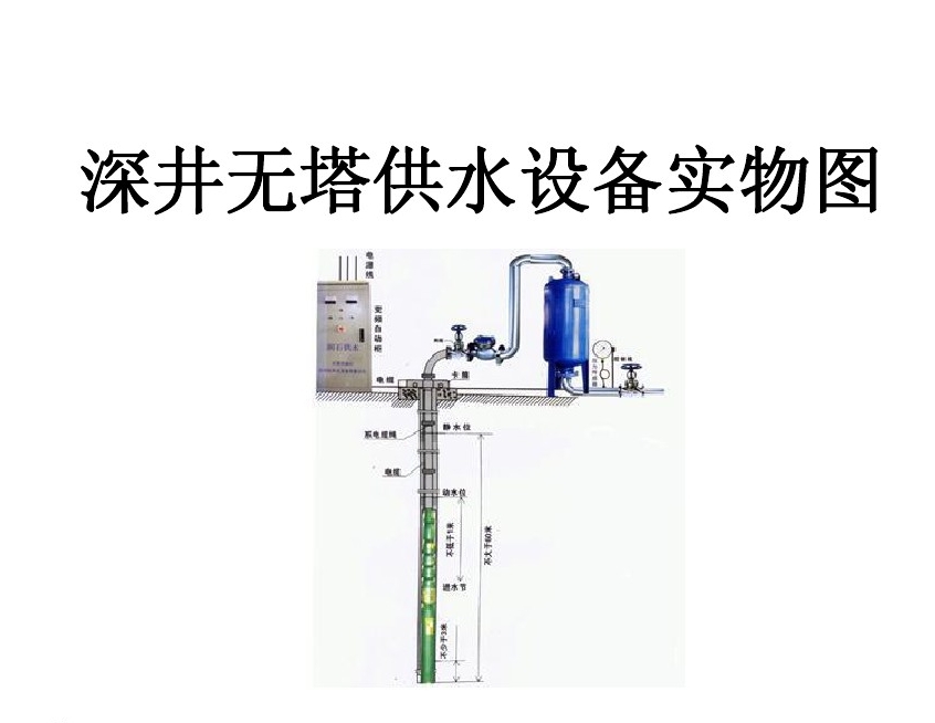 南漳县井泵无塔式供水设备